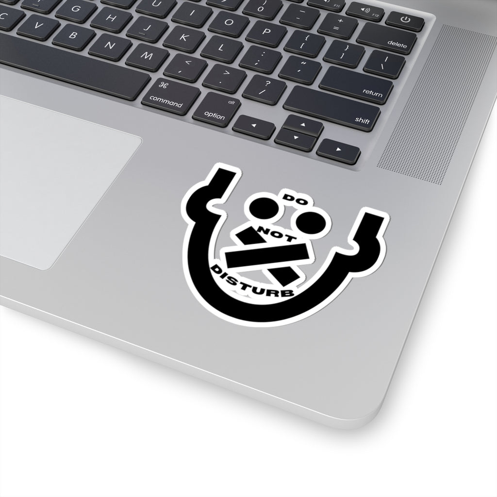 Cross Mouth DND Kiss-Cut Sticker