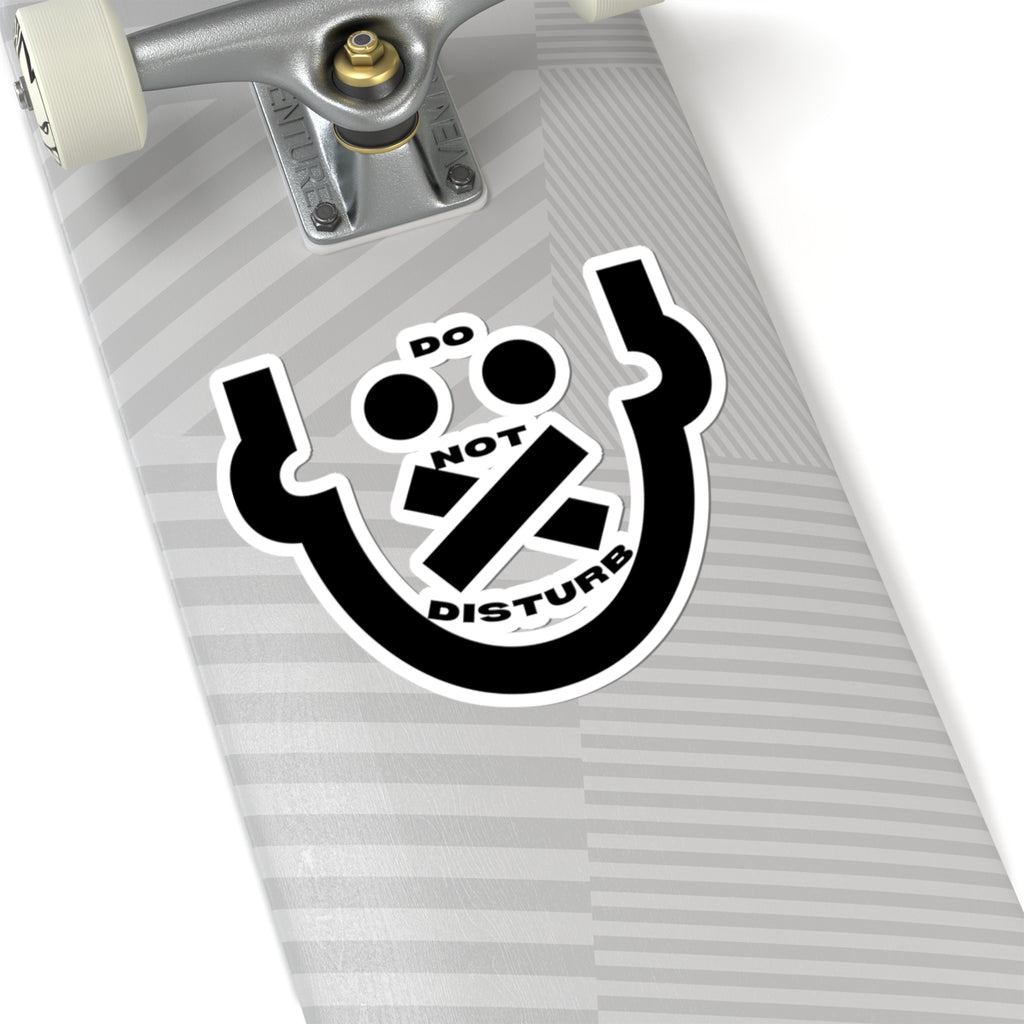 Cross Mouth DND Kiss-Cut Sticker