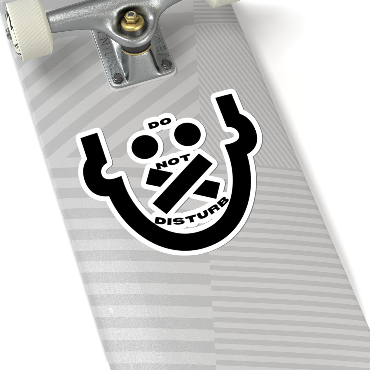 Cross Mouth DND Kiss-Cut Sticker