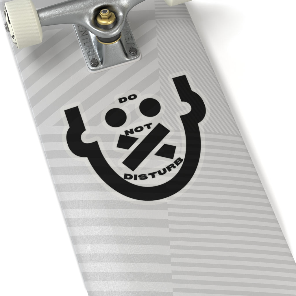 Cross Mouth DND Kiss-Cut Sticker