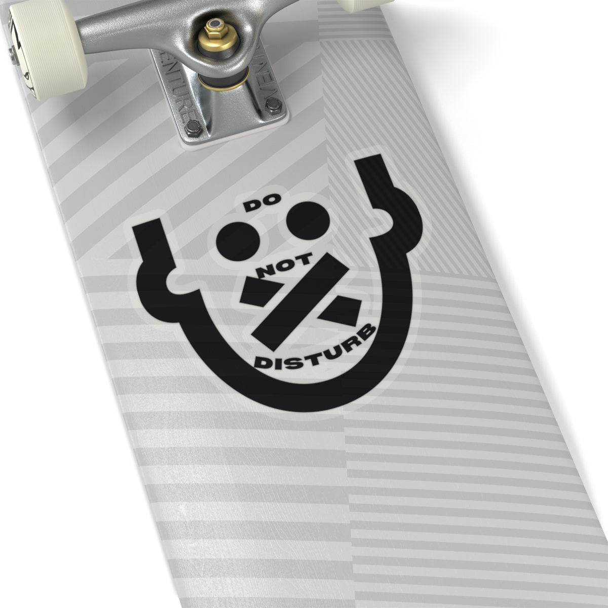 Cross Mouth DND Kiss-Cut Sticker