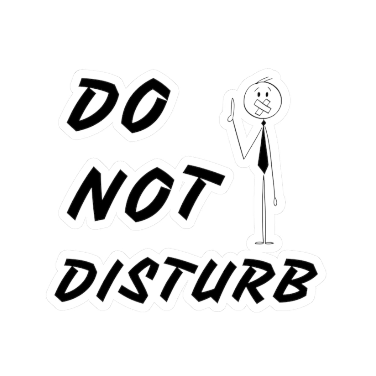 Stickman Bob Kiss-Cut Sticker