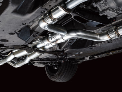 AWE Tuning 2023 Nissan Z RWD Track Edition Cat-Back Exhaust System w/ Chrome Silver Tips