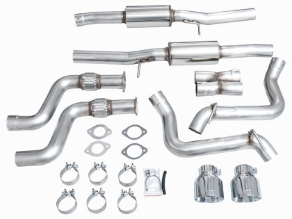 AWE Tuning 2023 Nissan Z RWD Track Edition Cat-Back Exhaust System w/ Chrome Silver Tips